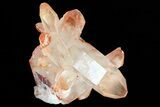 Lot: Natural, Red Quartz Crystals - Pieces #80919-2